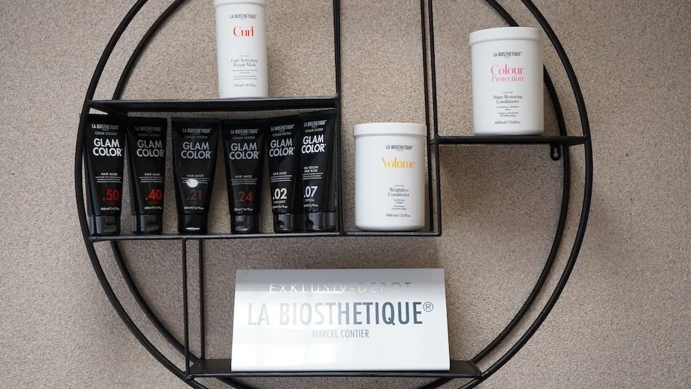 La Biosthetique Pflegeprodukte im Regal