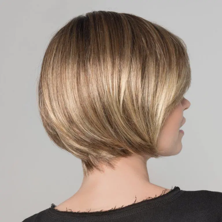Platinblonde Kurzhaarperücke